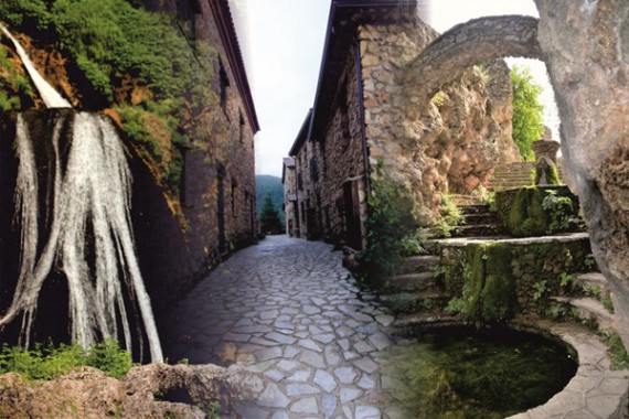 VIAJE GUIADO A AMANTES MEDIEVALES: ALQUILANDO TODO UN PUEBLO MEDIEVAL.