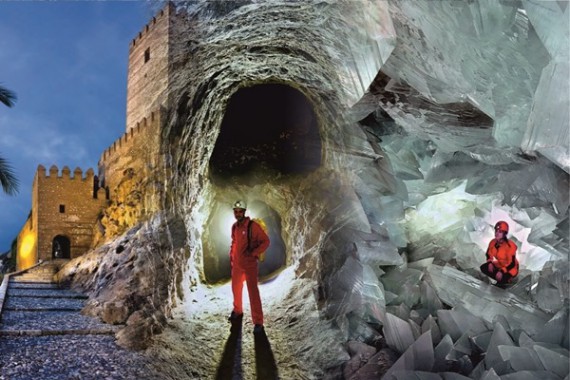 VIAJE GUIADO A LA GEODA GIGANTE DE PULPÍ Y ALMERIA.