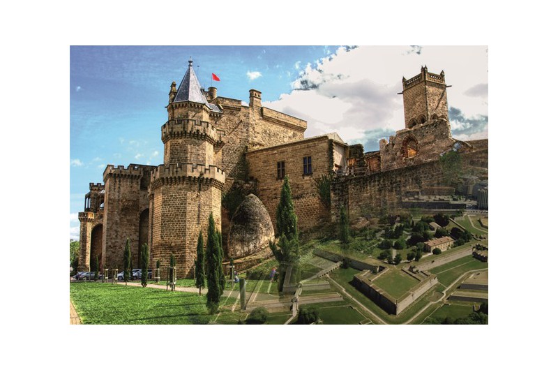 GUIDED TOUR TO KINGDOM OF THE PYRENEES:  OLITE & PAMPLONA STRONGHOLDS